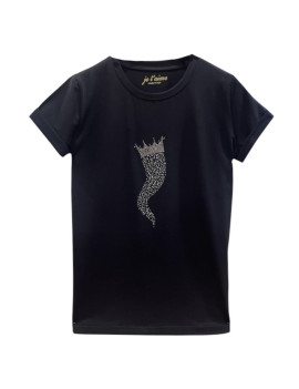 T-SHIRT LUX HORN TOTAL BLACK