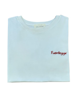 T-SHIRT VIÒLUCCIA FUORI BIANCO