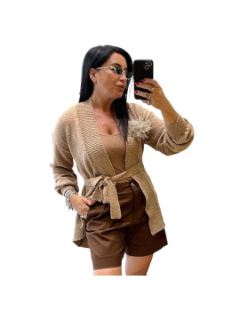 CARDIGAN KONTACT SAFARI