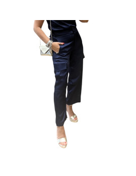 PANTALONI TONYA CARGO BLU