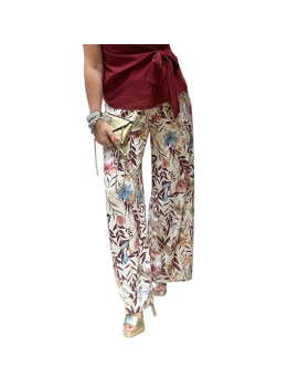 PANTALONI TUBE BOTANIC...