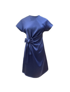 ABITO NODE RASO BLU